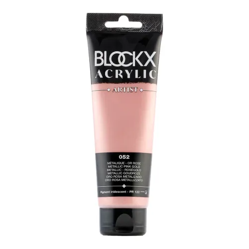 BLOCKX АКРИЛНА БОЯ METALLIC ROSE GOLD 120ML 60052BXC