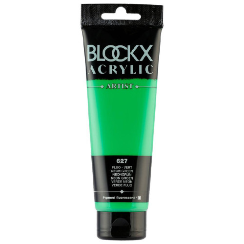 BLOCKX АКРИЛНА БОЯ FLUO GREEN 120ML 60627BXC