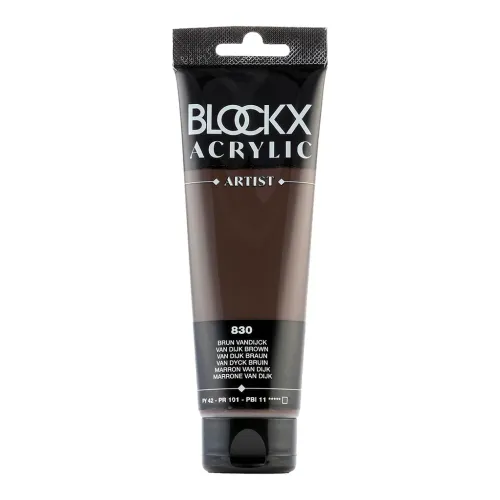 BLOCKX АКРИЛНА БОЯ BROWN VANDIJCK 120ML 60830BXC