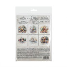 ITD COLLECTION MINI RICE PAPER SET 6PCS 14.8X14.8CM - RSM138
