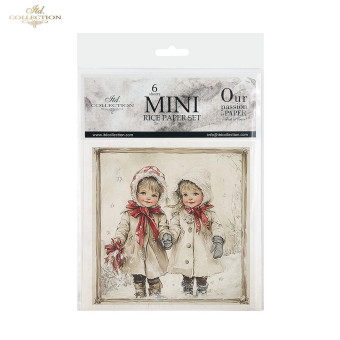 ITD COLLECTION MINI RICE PAPER К-КТ 6БР 14.8X14.8CM - RSM200