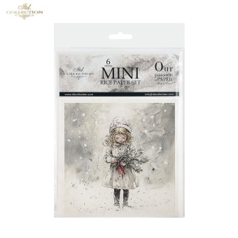 ITD COLLECTION MINI RICE PAPER К-КТ 6БР 14.8X14.8CM - RSM202