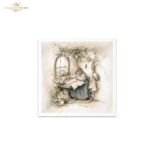 ITD COLLECTION MINI RICE PAPER К-КТ 6БР 14.8X14.8CM - RSM228
