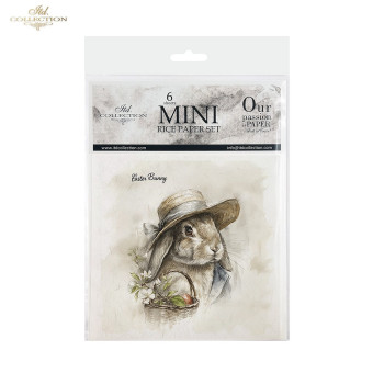 ITD COLLECTION MINI RICE PAPER К-КТ 6БР 14.8X14.8CM - RSM241