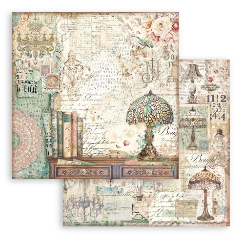 STAMPERIA BROCANTE BLOCK 30.5/30.5 CM -SBBL150