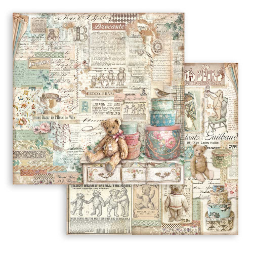 STAMPERIA BROCANTE BLOCK 30.5/30.5 CM -SBBL150