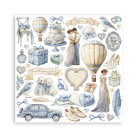 STAMPERIA TIMELESS БЛОКЧЕ ХАРТИЯ 20,3/20,3 СМ-SBBS127