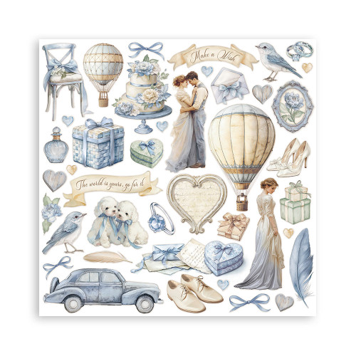 STAMPERIA TIMELESS БЛОКЧЕ ХАРТИЯ 20,3/20,3 СМ-SBBS127