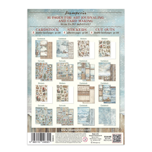 STAMPERIA THE OWL'S HOUSE JUNK JOURNAL - SBJK02