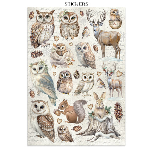 STAMPERIA THE OWL'S HOUSE JUNK JOURNAL - SBJK02