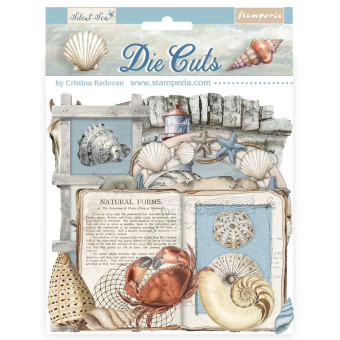 STAMPERIA SILENT SEA DIE CUTS DFLDC115