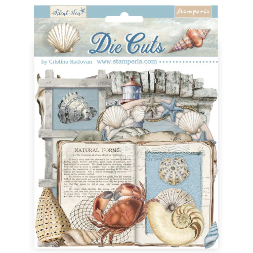 STAMPERIA SILENT SEA DIE CUTS DFLDC115