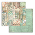 STAMPERIA BROCANTE BLOCK 20.3/20.3 CM -SBBS102