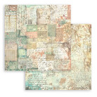 STAMPERIA BROCANTE BLOCK 20.3/20.3 CM -SBBS102