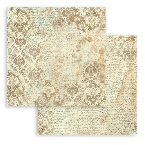 STAMPERIA BROCANTE BLOCK 20.3/20.3 CM -SBBS102