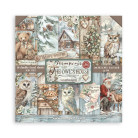 STAMPERIA THE OWL'S HOUSE BLOCK OF PAPER 20.3/20.3 CM-SBBS130