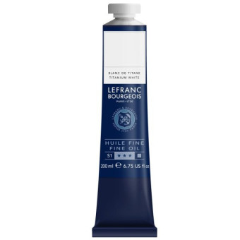 L&B OIL PAINT FINE 200 ML - TITANIUM WHITE 301855