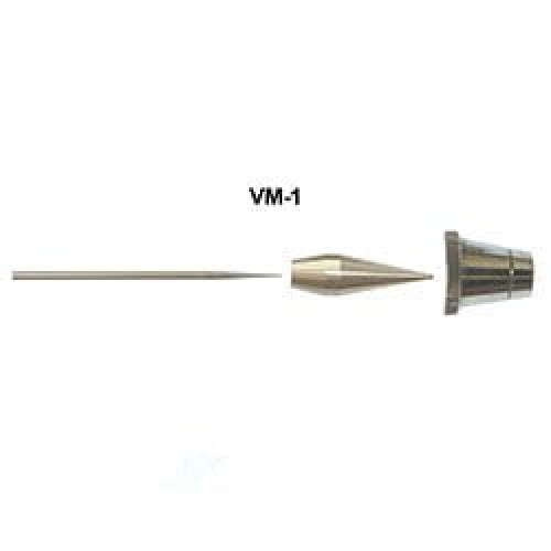 PAASCHE NOZZLE SET, NOZZLE SCREW, CAP VM-1