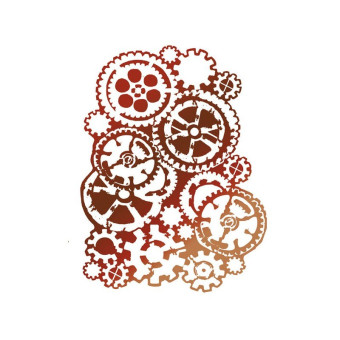 STAMPERIA MEDIA STENCIL - ШАБЛОН 20 Х 25 СМ - KSTD002
