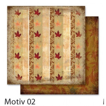 FOLIA ХАРТИЯ ЗА ДИЗАЙН 30,5/30,5 190 ГР. ЕСЕН 02