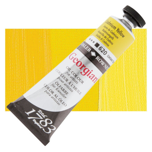 DALER ROWNEY OIL PAINT GEORGIAN 38 ML. - CADMIUM YELLOW