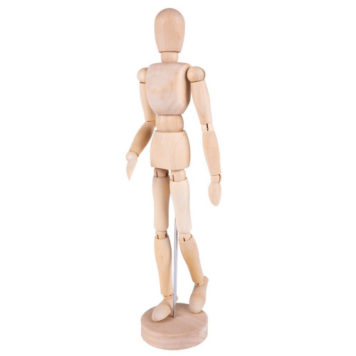 SONNET WOODEN MOVABLE MALE MANNEQUIN H: 30 CM