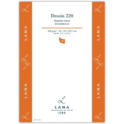 LANA СКИЦНИК DESSIN 220 ГР 210/297