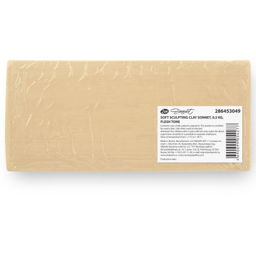 SONNET SCULPTING PLASTICINE SOFT BODY 500 GR.