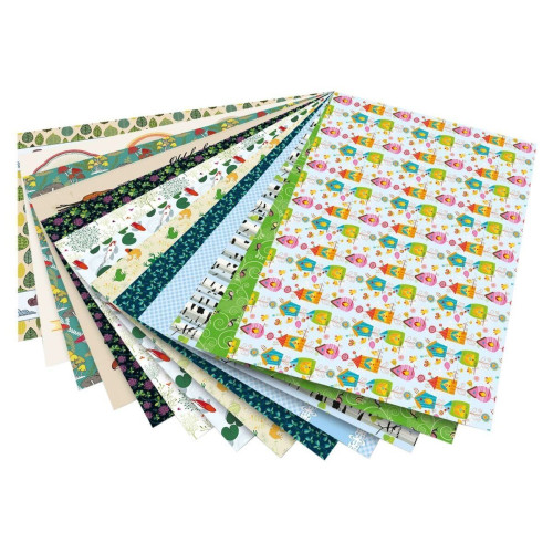 FOLIA BLOCKS WITH LANDLIEBE DECORATION MOTIFS 24/34 CM 26 L.