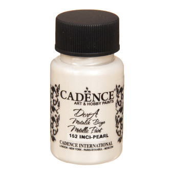 CADENCE ACRYLIC PAINT METALLIC DORA 50 ML. - PEARL 152