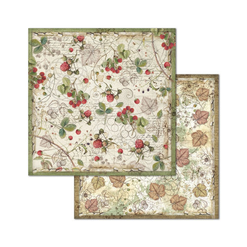 STAMPERIA BLOCK DESIGNER PAPER 20.3/20.3 CM - SBBS06