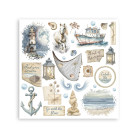STAMPERIA SILENT SEA RUB ON KIT DFLRBX06