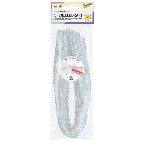 FOLIA ВЕЛУРЕНА ТЕЛ 8 ММ. 50 СМ 10БР - IRIDESCENT