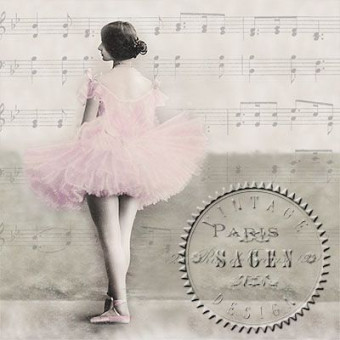 SAGEN VINTAGE NAPKINS FOR DECOUPAGE 33/33 CM - 80023
