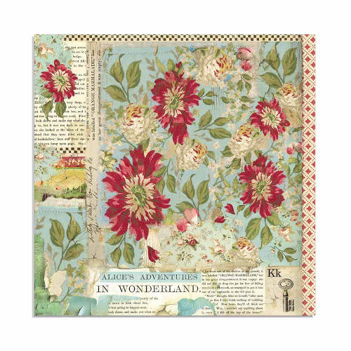 STAMPERIA БЛОКЧЕ ДИЗАЙНЕРСКА ХАРТИЯ 30,5/30,5 СМ - SBBXL08G