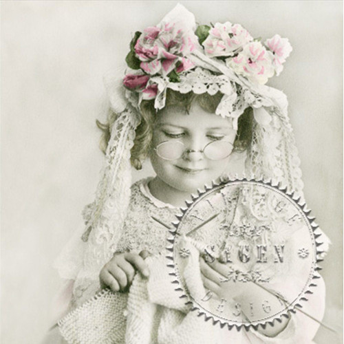 SAGEN VINTAGE NAPKINS FOR DECOUPAGE 33/33 CM - 80066