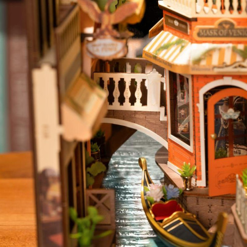 ROBOTIME 3D ДЪРВЕН ПЪЗЕЛ ROMANTIC VENICE 110 ЧАСТИ TGB08
