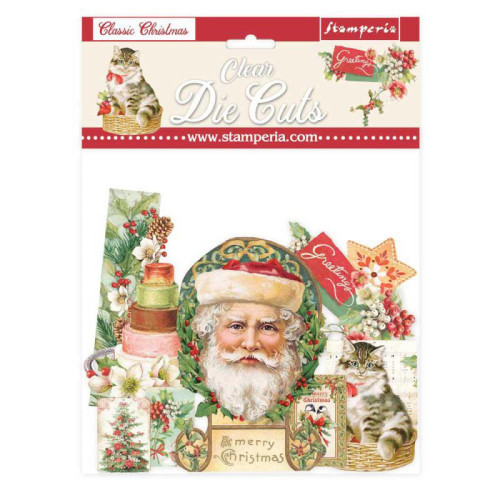 STAMPERIA CLEAR DIE CUTS 40 PCS. DFLDCP09