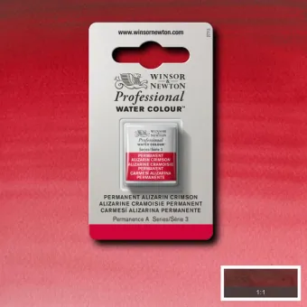 W&N АКВАРЕЛНА БОЯ PROFESSIONAL H/PAN - PERMANENT ALIZARIN CR