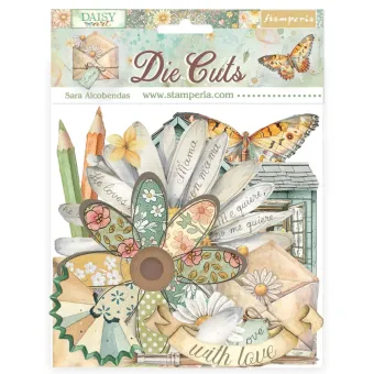 STAMPERIA DAISY ART DIE CUTS DFLDC126