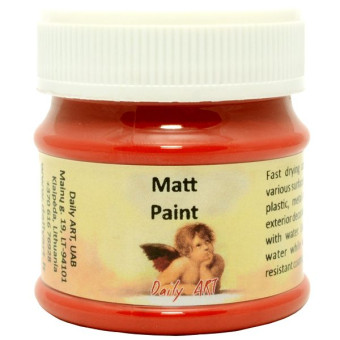 DAILY ART ACRYLIC PAINT MAT 50 ML - RED