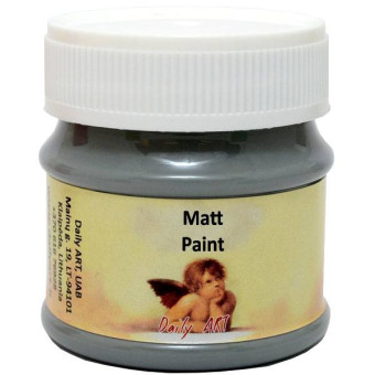 DAILY ART ACRYLIC PAINT MAT 50 ML - GRAY
