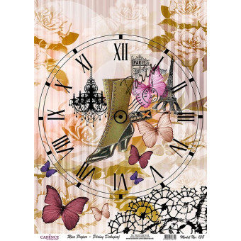 CADENCE DECOUPAGE RICE PAPER A4 - 138