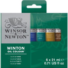 W&N OIL PAINT WINTON 6 COLORS X 21 ML - 1490617