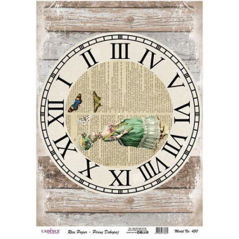 CADENCE DECOUPAGE RICE PAPER A3 - 430