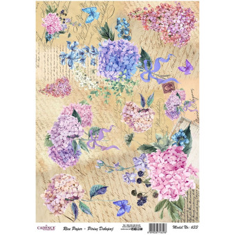 CADENCE DECOUPAGE RICE PAPER A3 - 633
