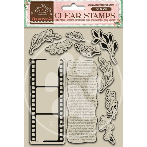 STAMPERIA CLEAR STAMPS 14/18CM - СИЛИКОНОВ ПЕЧАТ WTK164