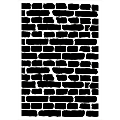 DAILY ART УНИВЕРСАЛЕН ШАБЛОН А5 OLD BRICK WALL DA17ST0178