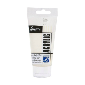 L&B АКРИЛНА БОЯ LOUVRE 80 МЛ - LIGHT NAPLES YELLOW 887
