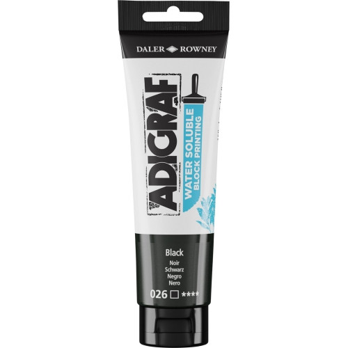 DALER ROWNEY LINOGRAPH PAINT ADIGRAF 150ML - BLACK
